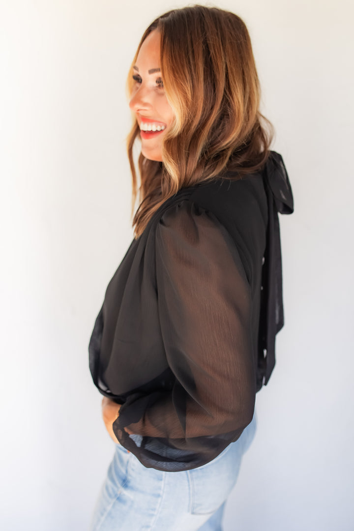 The Meet Me There Chiffon Top