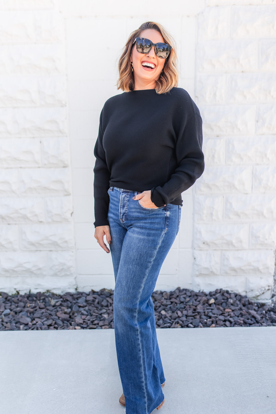 The Textured Allure Sweater