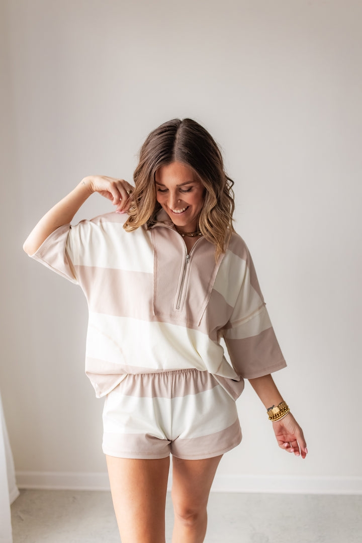 The It Girl Stripe Set - One Eleven Olive Boutique