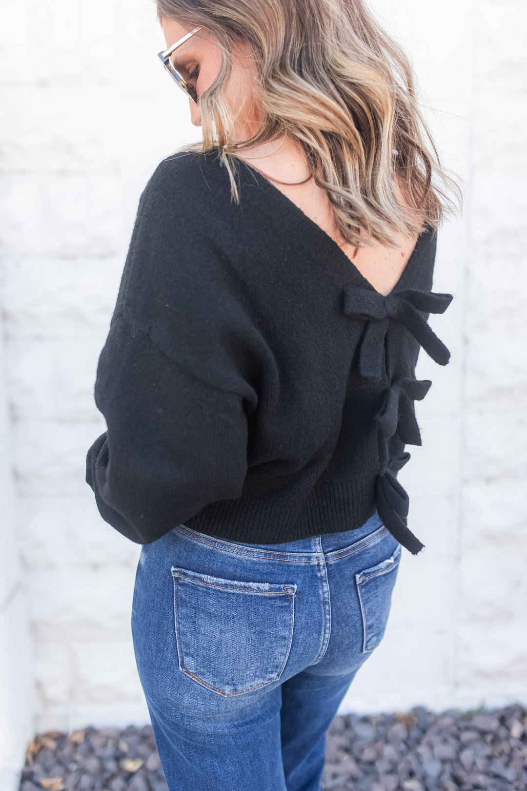 The Two-Way Bow Sweater