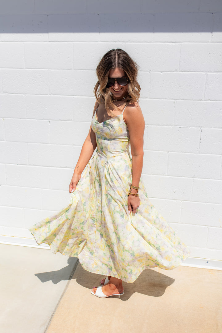 The Garden Story Midi Dress