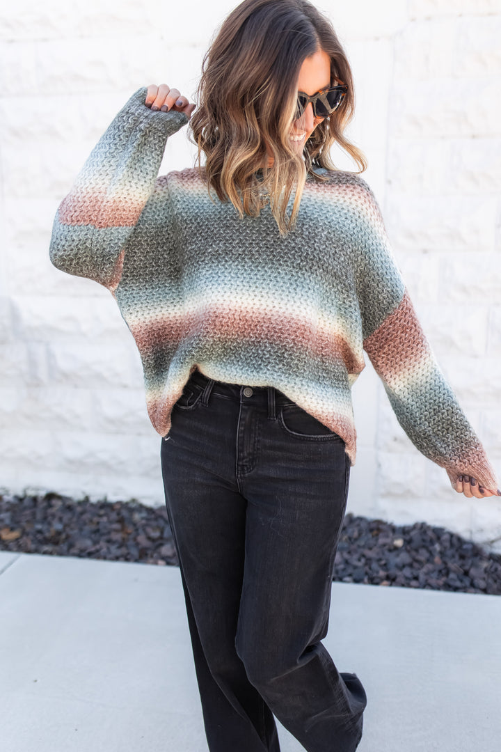 The Sunset Drift Sweater