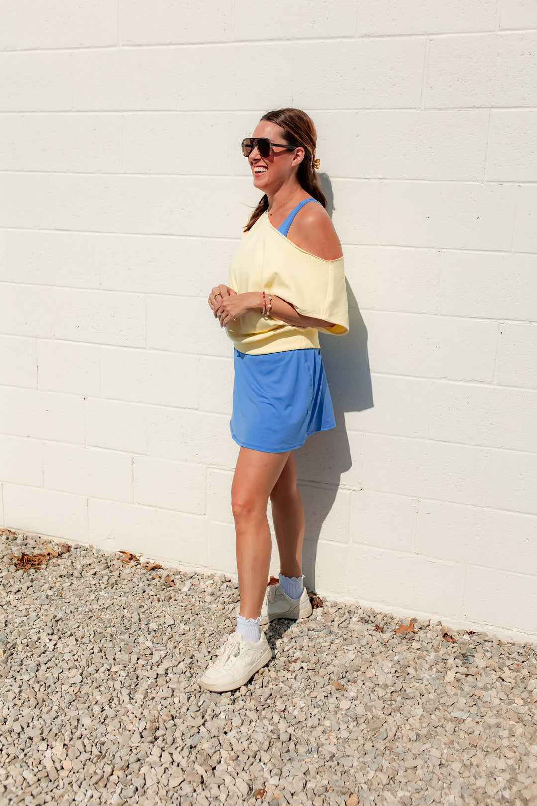 The In the Zone Active Dress - Blue - One Eleven Olive Boutique