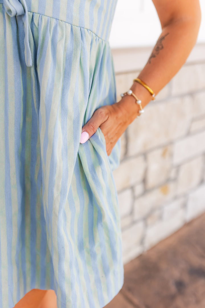 The Take It Easy Striped Dress