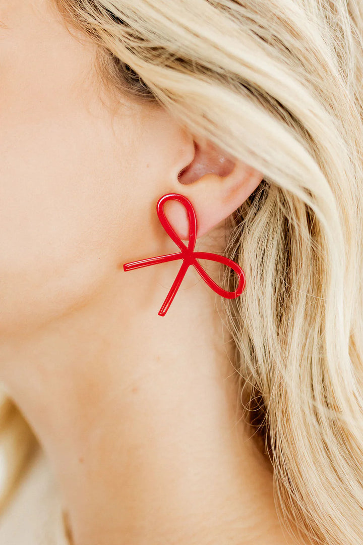 The Lola Bow Earrings [Linny Co]