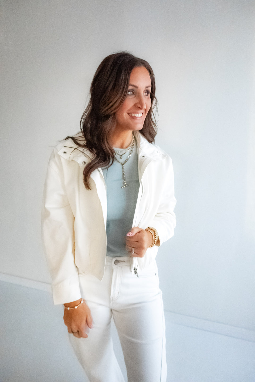 The Classic Cut Top - Light Blue