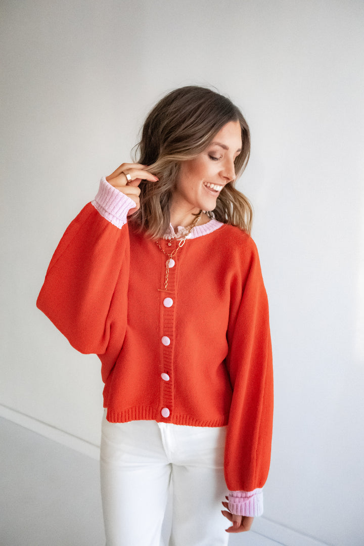 The Coral Skies Cardigan