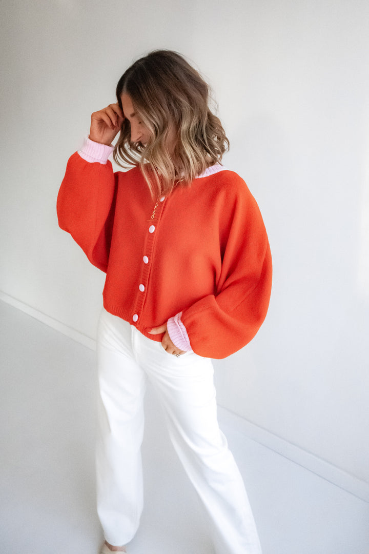 The Coral Skies Cardigan