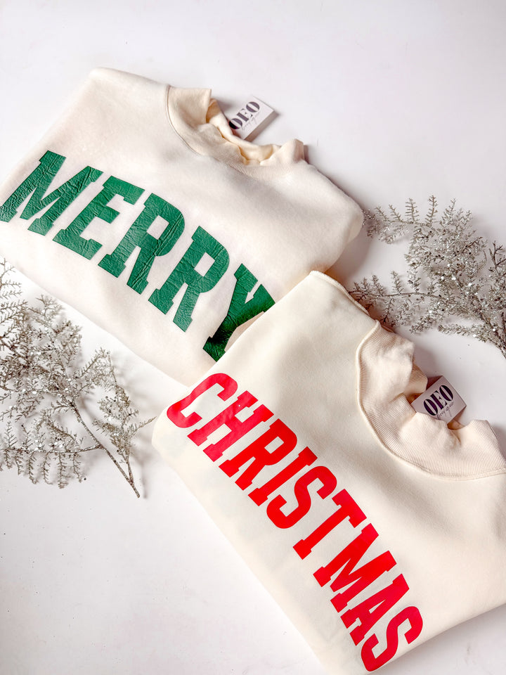 The Christmas/Merry Reversible Sweatshirt