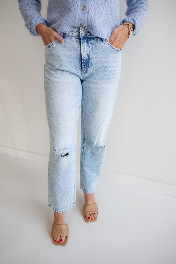 The Tallie High Rise Straight Jeans