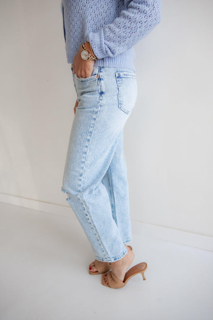 The Tallie High Rise Straight Jeans