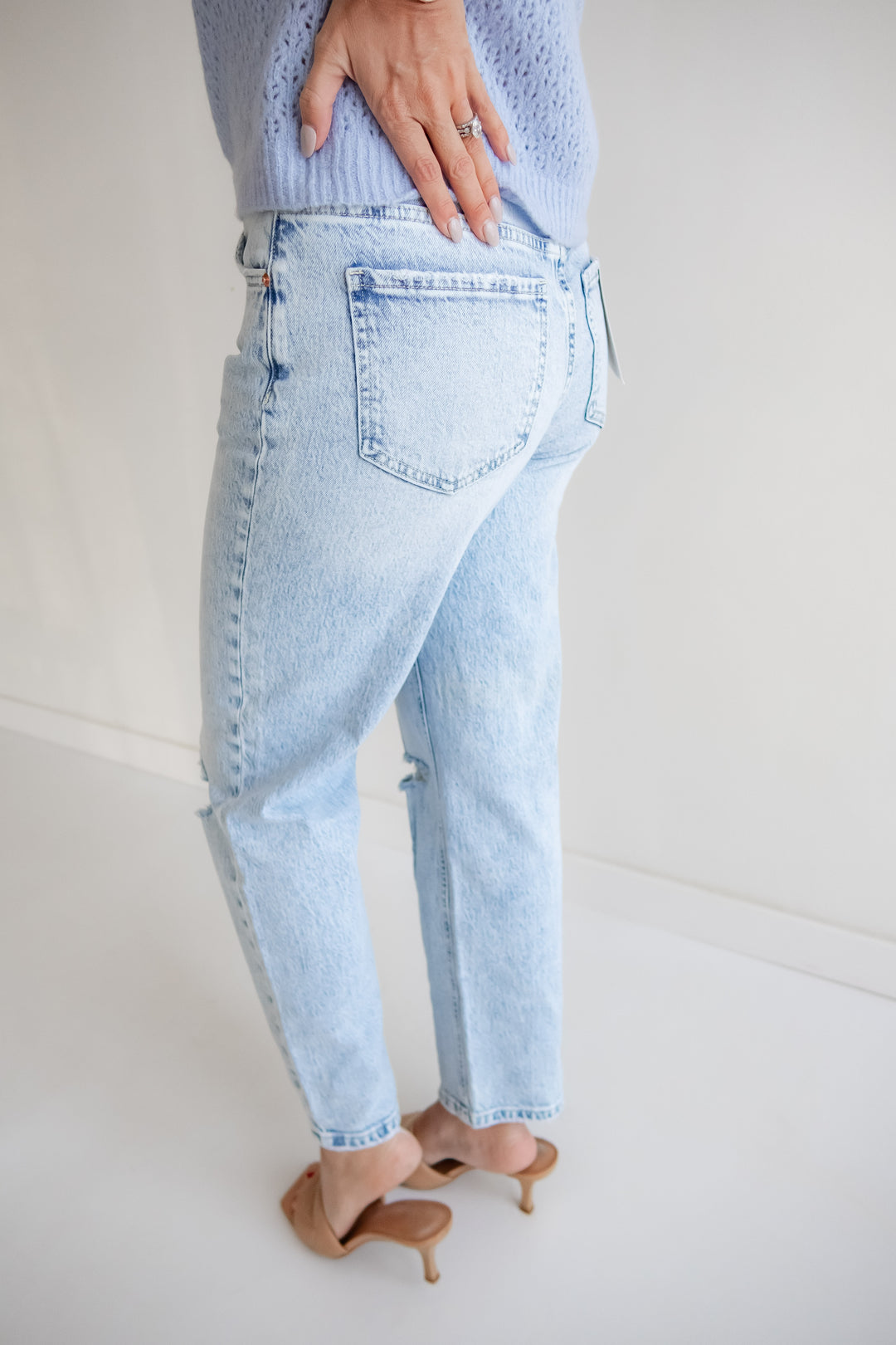 The Tallie High Rise Straight Jeans