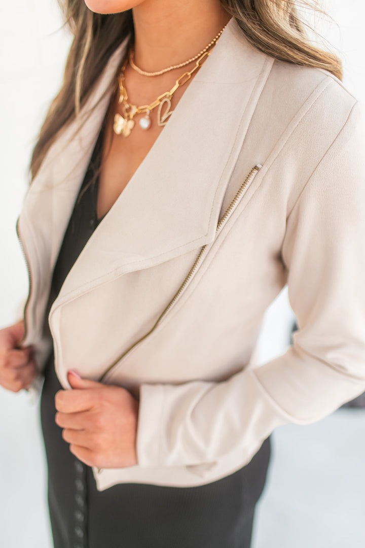 The Classic Chic Moto Jacket