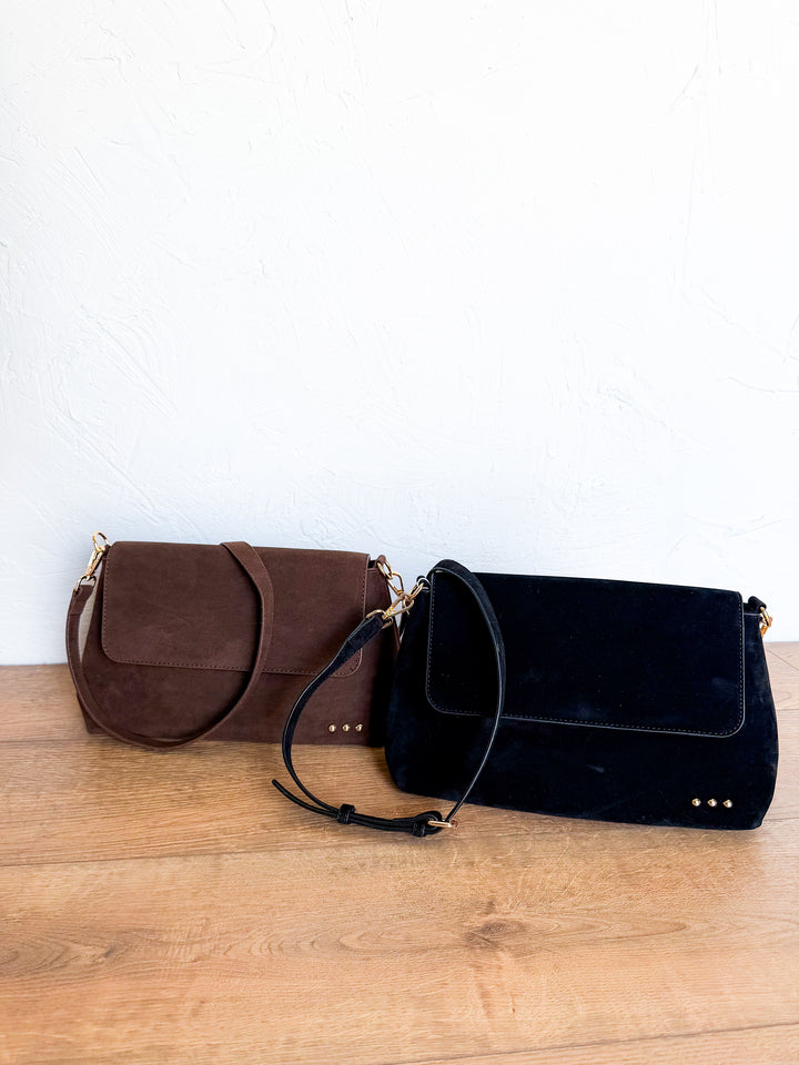 The Miranda Suede Crossbody [PRE-ORDER]