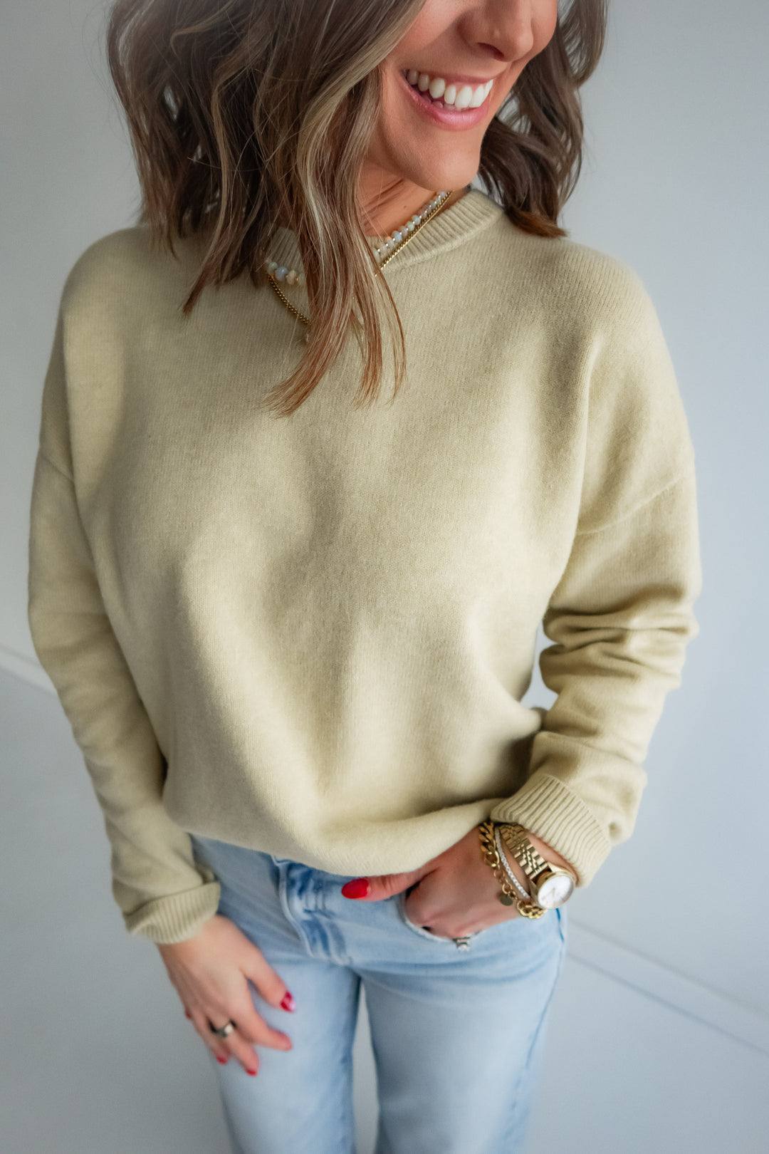 The Soft Glow Sweater