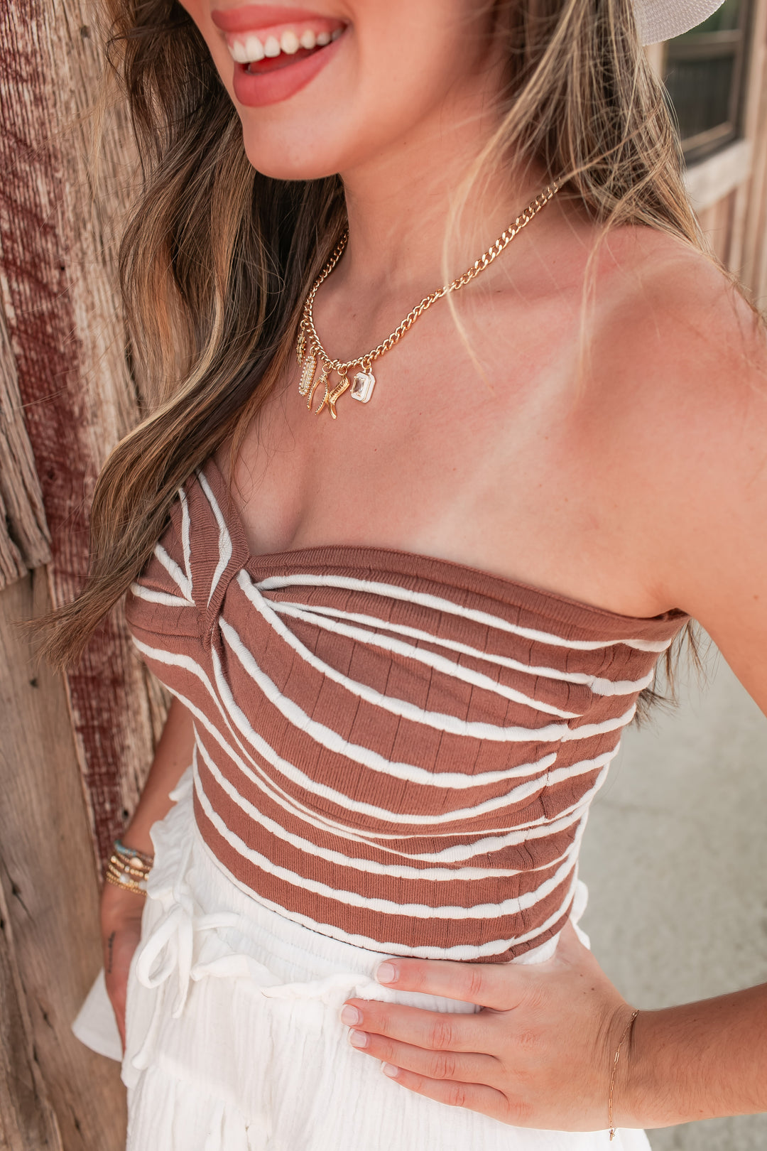 The Front Row Twist Top