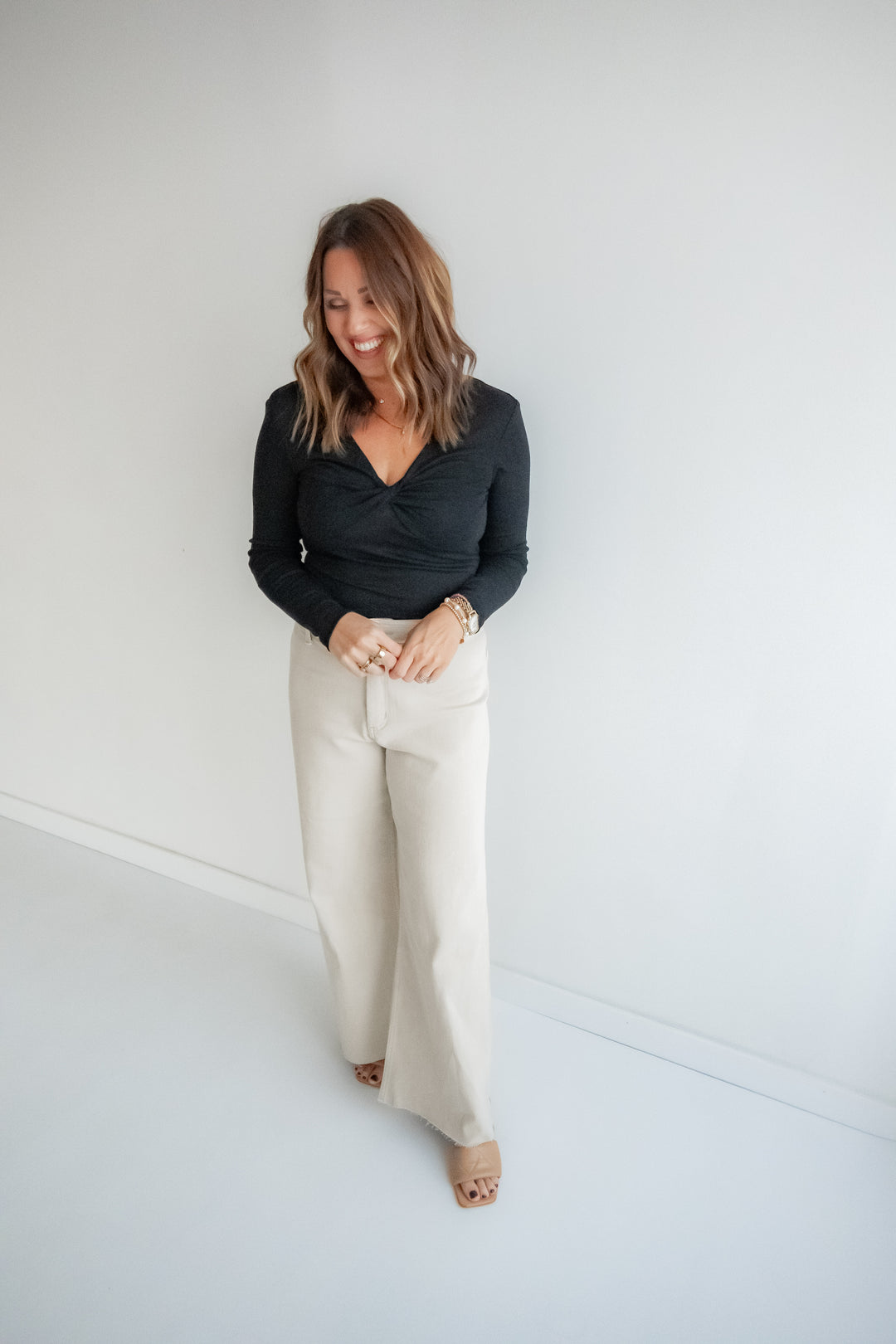 The Sloane Straight Wide Leg Pants