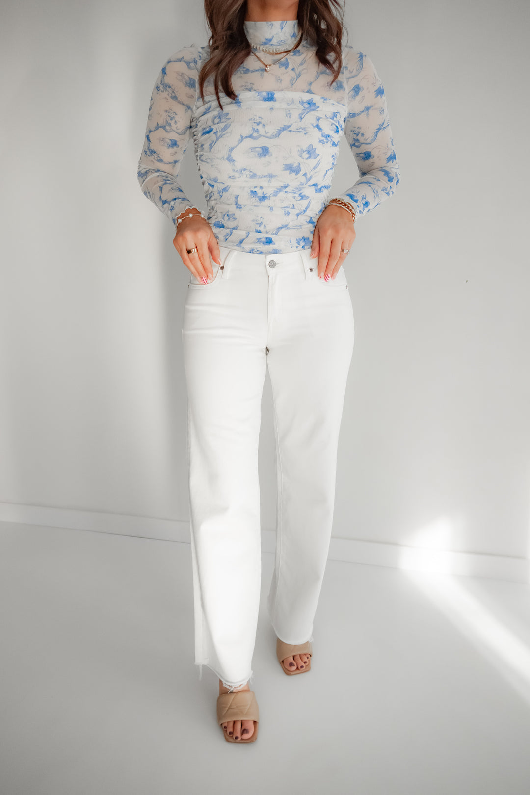 The Taya Mid Rise Dad Jeans