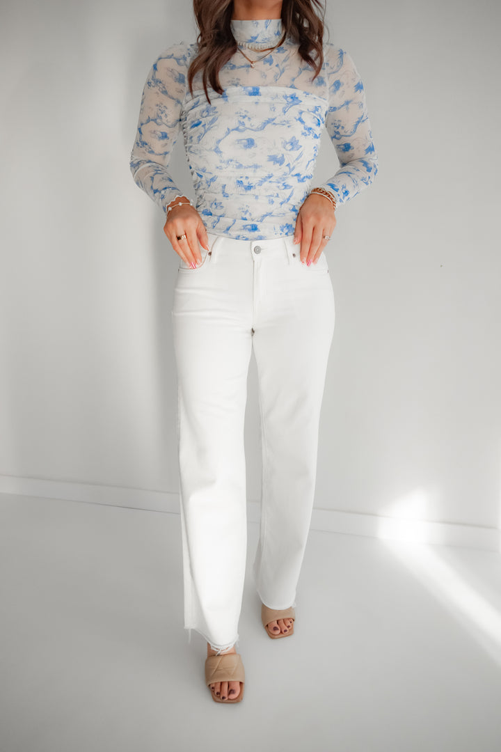 The Taya Mid Rise Dad Jeans