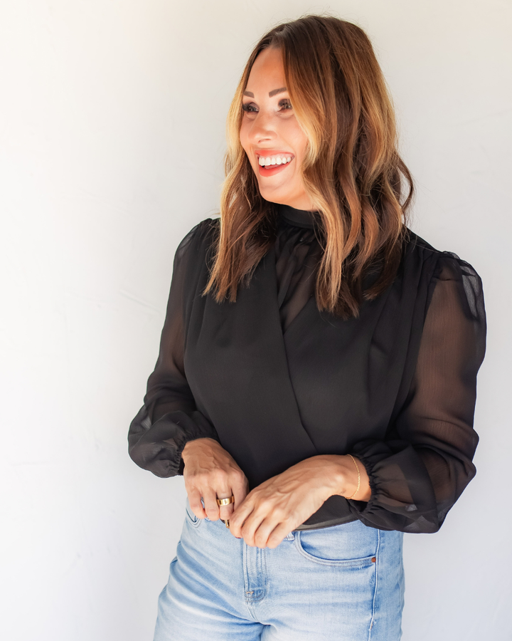 The Meet Me There Chiffon Top