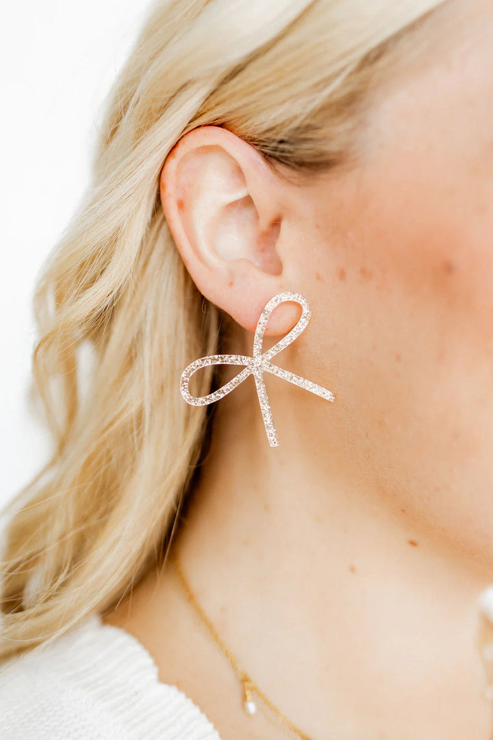 The Lola Bow Earrings [Linny Co]