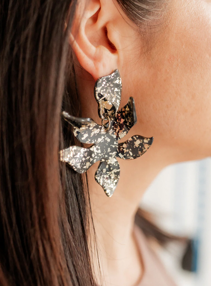 The Flora NYE Gold Earrings [Linny Co]