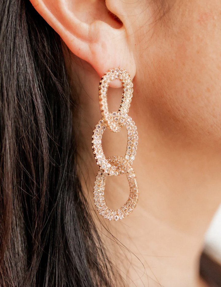 The Courtney Gold Earrings [Linny Co]