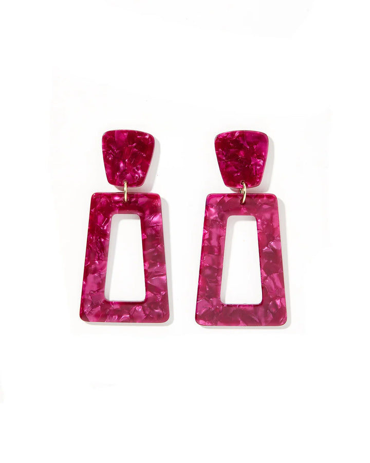 The Kennedy Pinot Noir Earrings [Linny & Co]