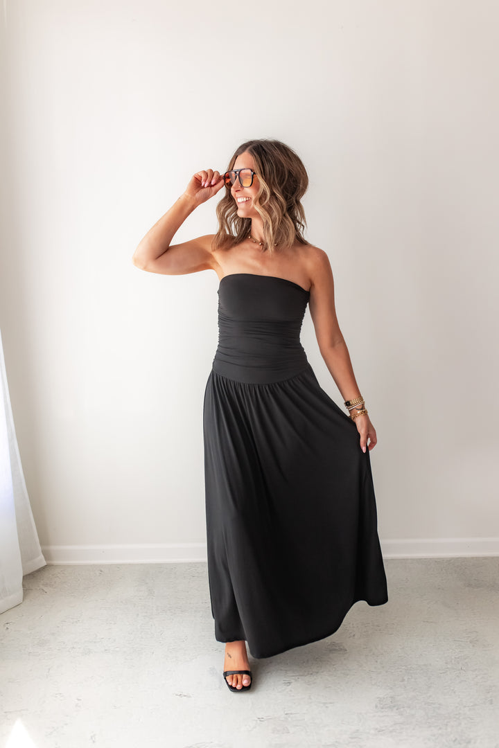 The Call it Fate Maxi Dress - One Eleven Olive Boutique