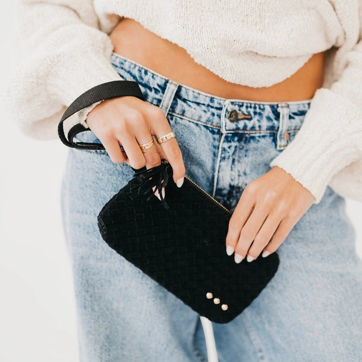 The Emma Suede Clutch - One Eleven Olive Boutique