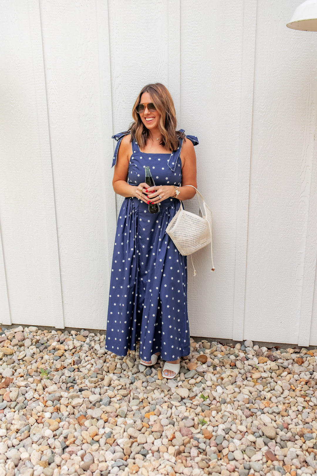 The Main Street Polka Dots Dress - One Eleven Olive Boutique