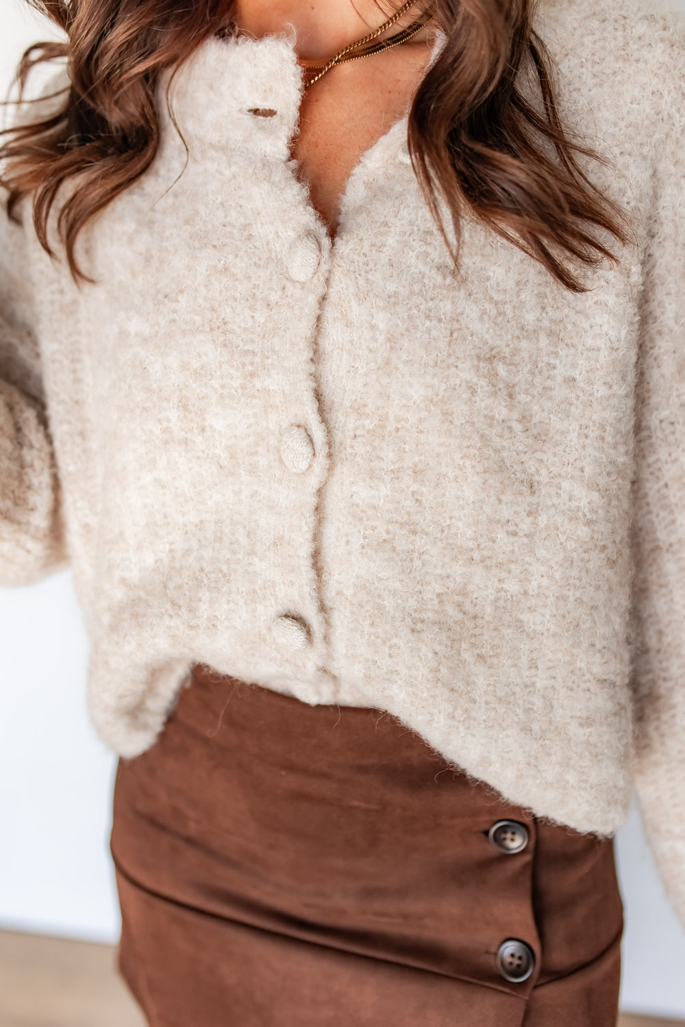 The Morgan Boxy Cardigan - One Eleven Olive Boutique