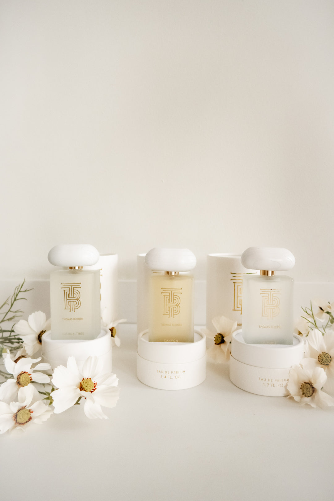 Thomas Blonde Eau De Parfum luxury perfume bottle